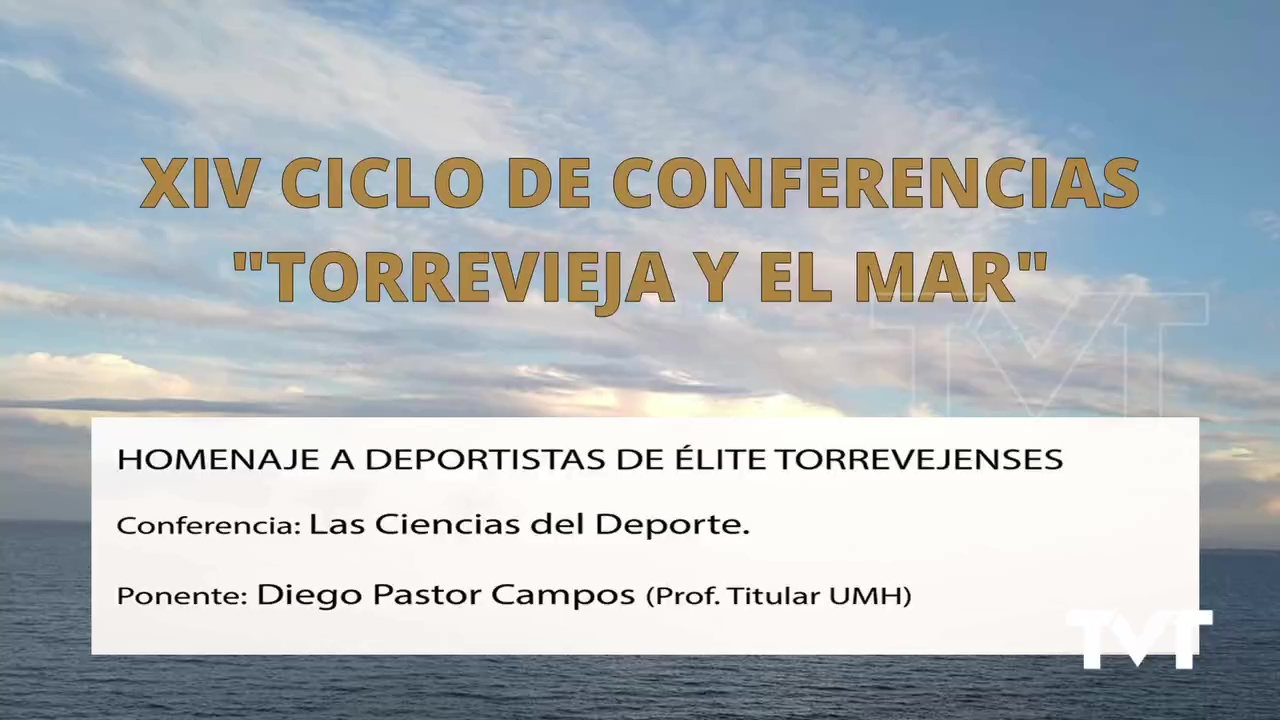 Conferencia Torrevieja y el mar - Deporte